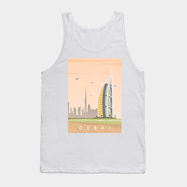 Dubai Tank Top by Zakaria Azis